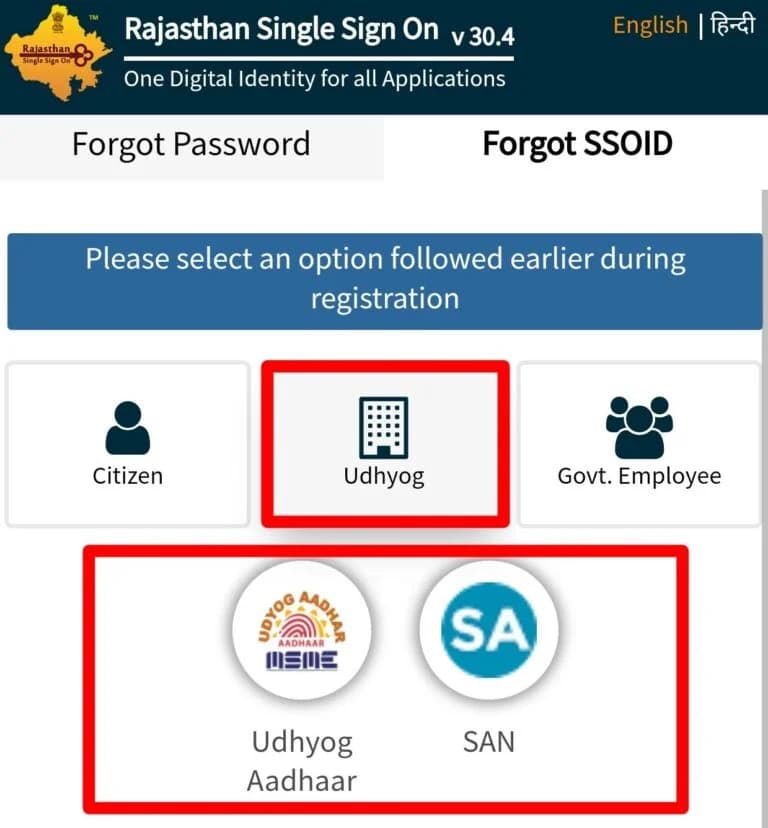Enter your identity details